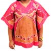 Batik Cotton Poncho #11