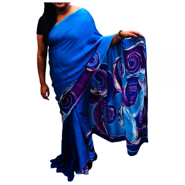 Batik Silk Saree