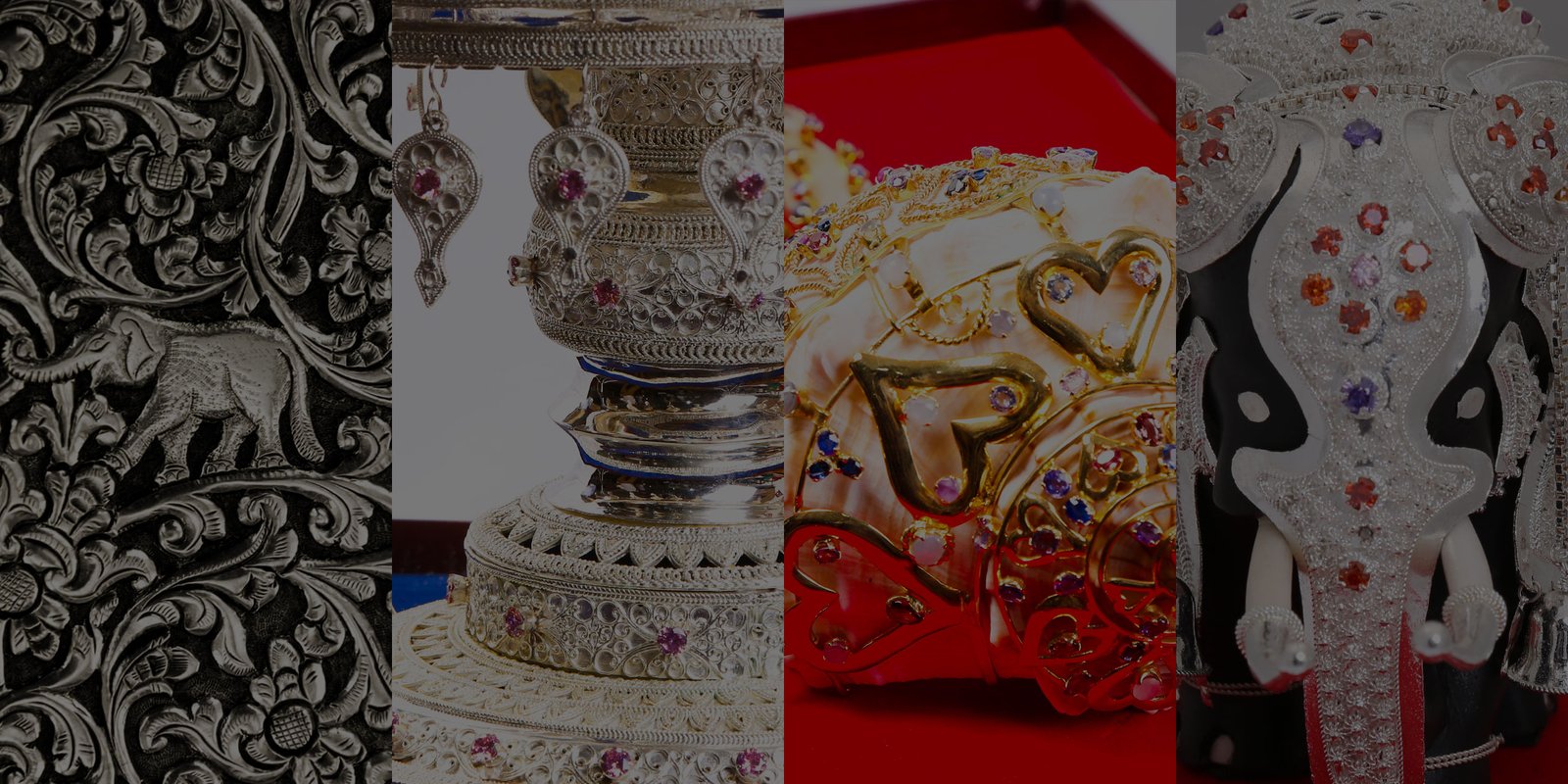 Silver and brass creations