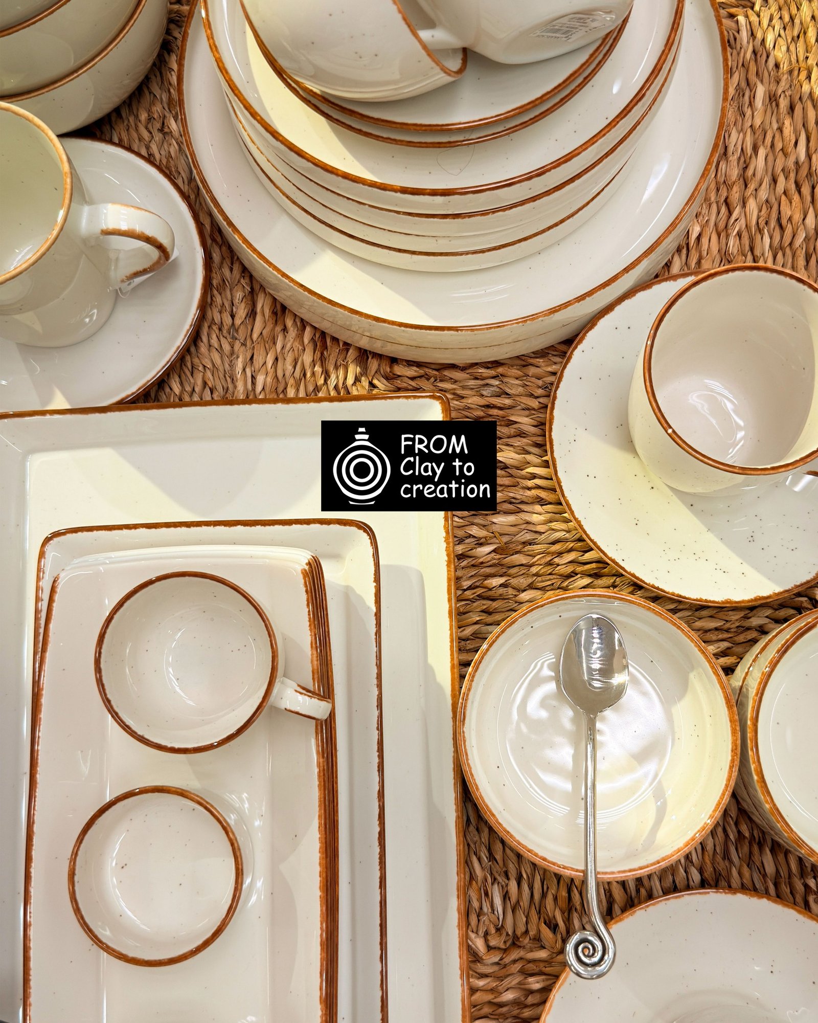 Terracotta Dining Set