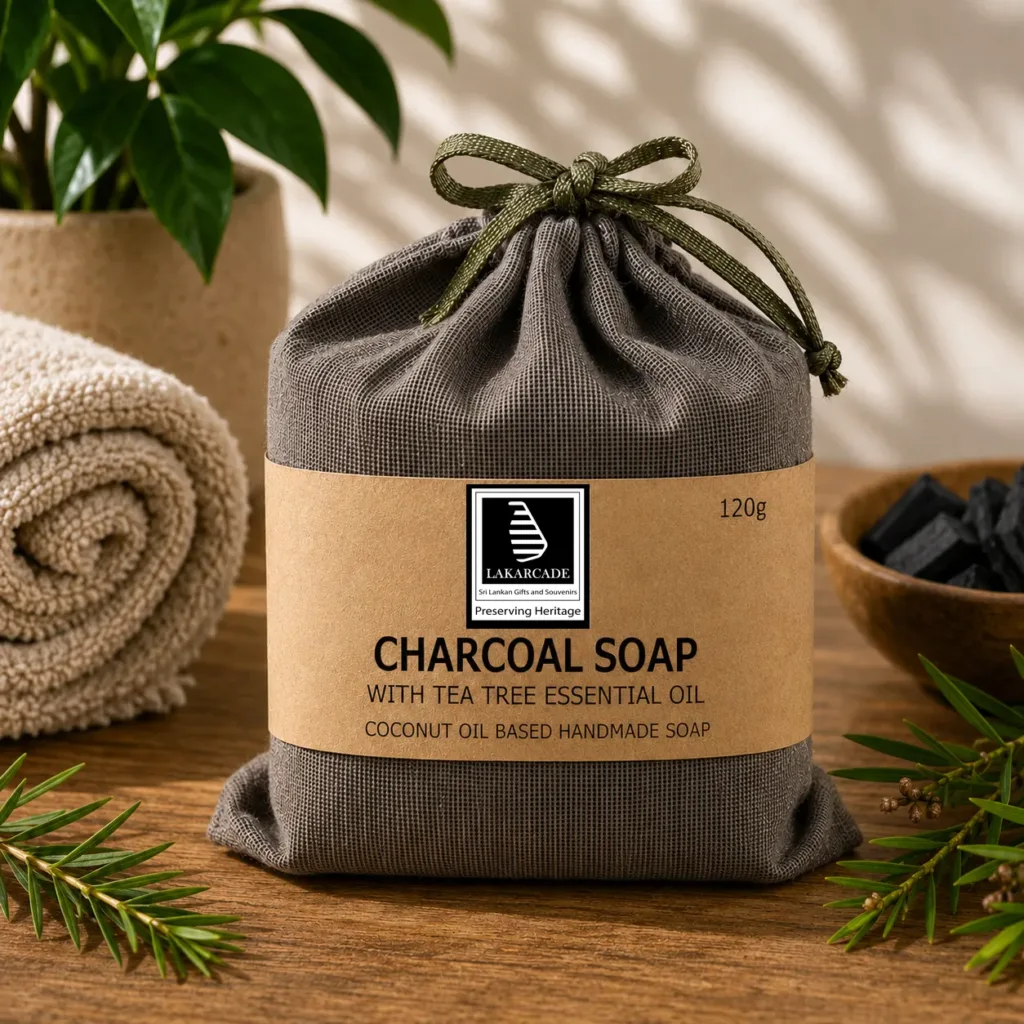 Lakarcade Charcoal Premium Herbal Handmade Soap