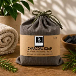 Lakarcade Charcoal Premium Herbal Handmade Soap