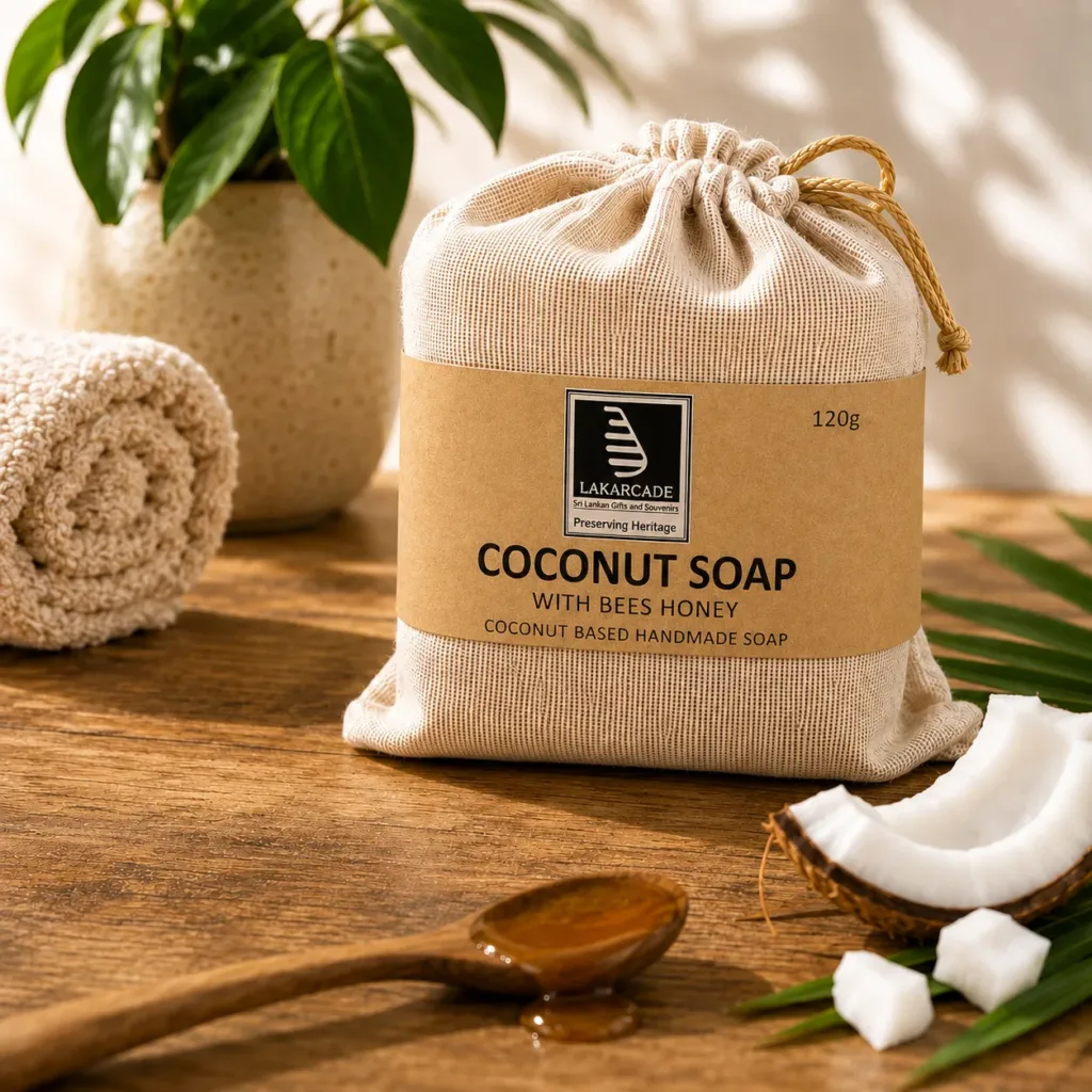 Lakarcade Coconut Premium Herbal Handmade Soap