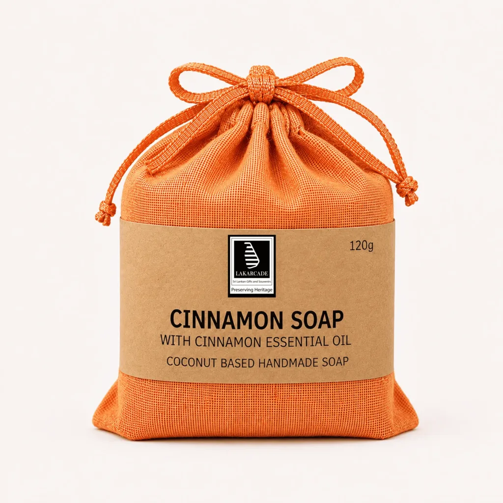 Lakarcade Cinnamon Premium Herbal Handmade Soap