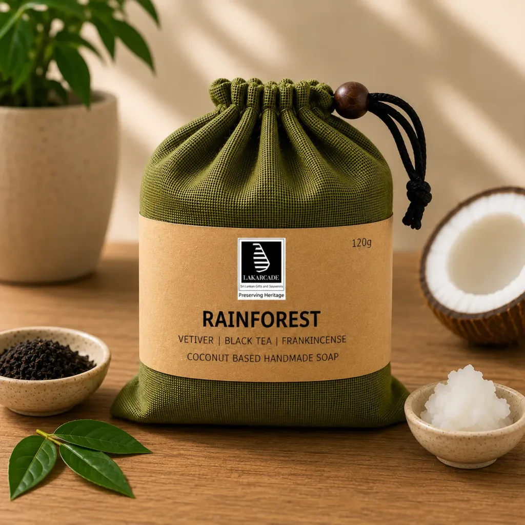 Lakarcade Rainforest Premium Herbal Handmade Soap