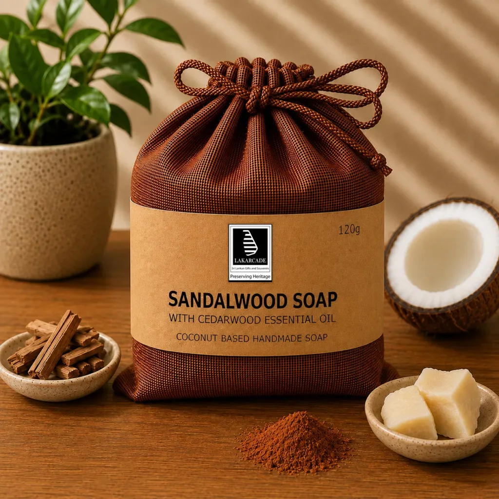 Lakarcade Sandalwood Premium Herbal Handmade Soap