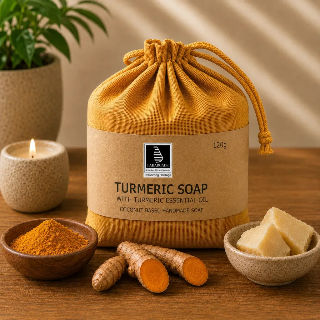 Lakarcade Turmeric Premium Herbal Handmade Soap