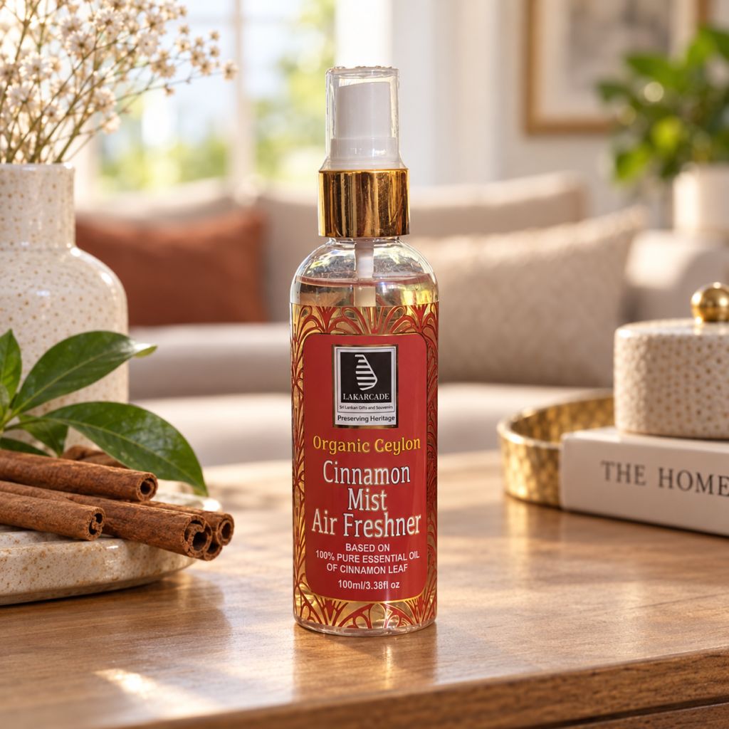 Lakarcade Organic Ceylon Cinnamon Mist Air Freshener