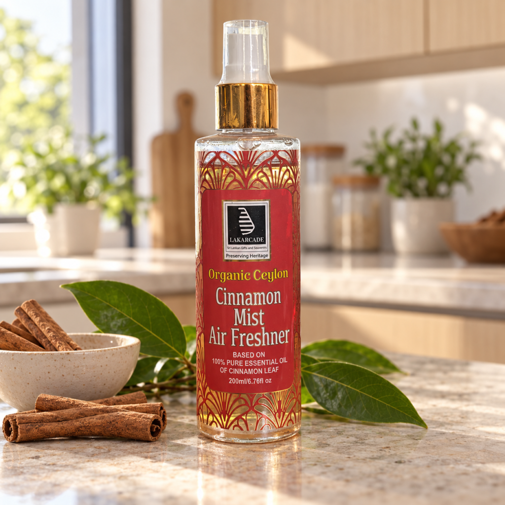 Lakarcade Organic Ceylon Cinnamon Mist Air Freshener