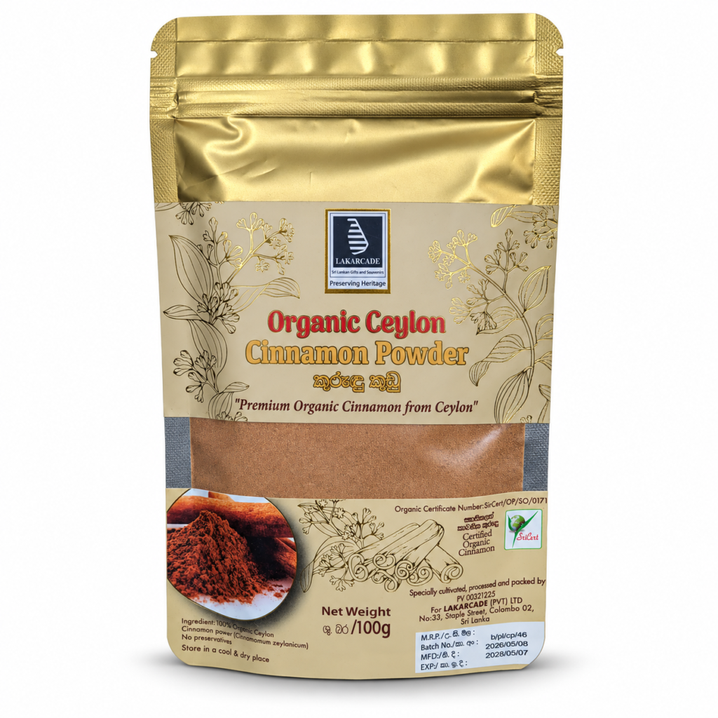 Lakarcade Organic Ceylon Cinnamon Powder