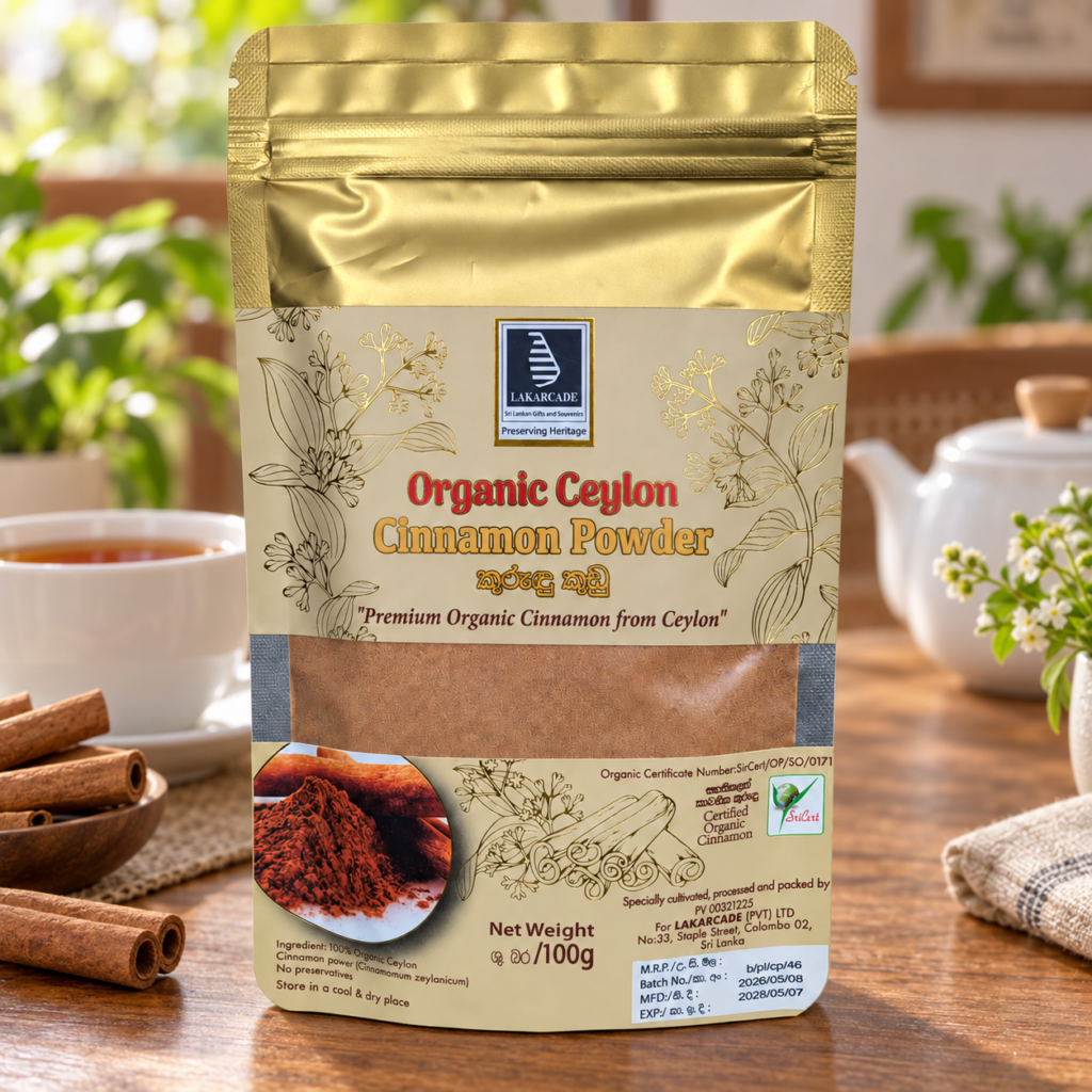 Lakarcade Organic Ceylon Cinnamon Powder