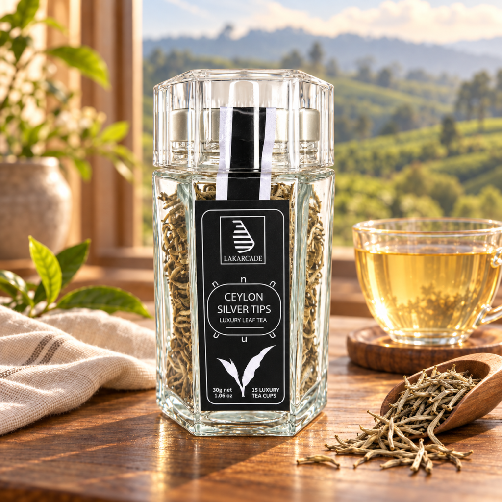 Lakarcade Ceylon Silver Tips Luxury Leaf Tea 30g